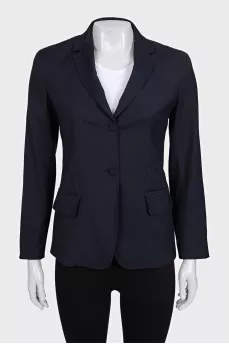 Fitted jacket with buttons