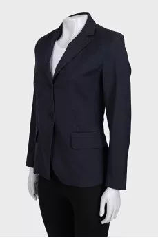Fitted jacket with buttons