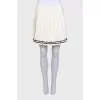 Beige skirt with tag
