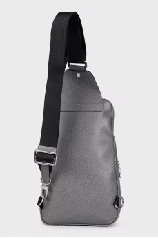 Men's gray Avenue bag