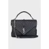Black College Shoulder Bag