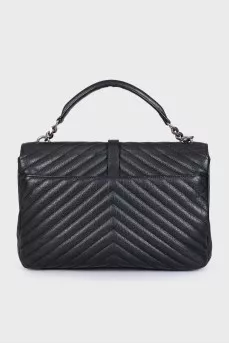 Black College Shoulder Bag
