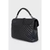 Black College Shoulder Bag