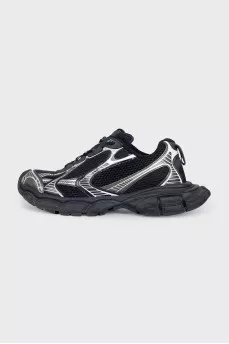 Men's black sneakers 3XL