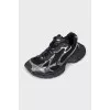 Men's black sneakers 3XL