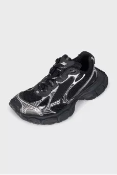 Men's black sneakers 3XL