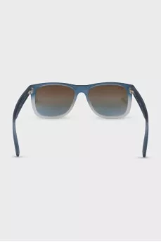 Men's blue sunglasses