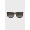Gradient sunglasses with printed frames