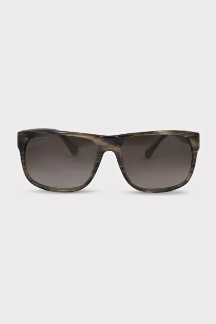 Gradient sunglasses with printed frames