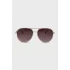Men's sunglasses with metal frames