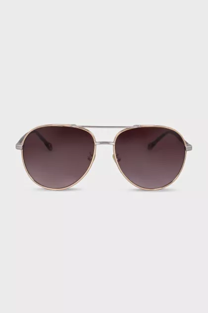 Men's sunglasses with metal frames