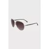 Men's sunglasses with metal frames