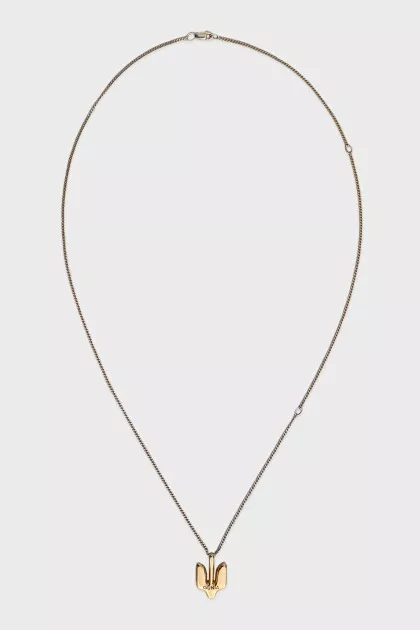 Silver Trident pendant