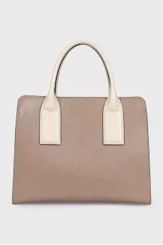 Beige Big Shot bag