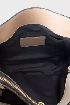 Beige Big Shot bag