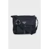 Textile bag with a patch pocket