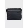Textile bag with a patch pocket