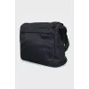 Textile bag with a patch pocket