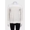 Striped cashmere jumper