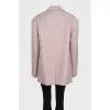 Oversized pink jacket