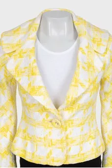 Tweed cropped jacket