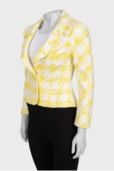 Tweed cropped jacket