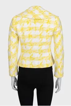 Tweed cropped jacket