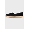 Male Espadrille on a jute sole