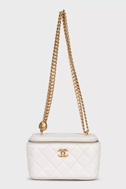 Vanity White Crossbody
