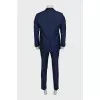Men's wool suit with a button-down jacket
