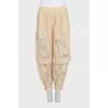 Luna Lace Tapered Trousers