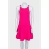 Fitted pink dress