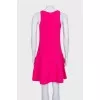 Fitted pink dress