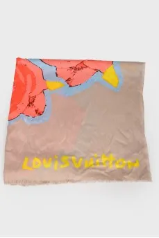 Scarf with bright colors