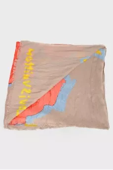 Scarf with bright colors