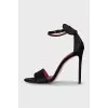 Босоніжки чорного кольору Minnie