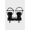 Black Venus 105 sandals