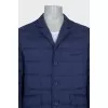 Men's straight-cut button-down jacket