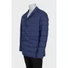 Men's straight-cut button-down jacket