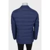 Men's straight-cut button-down jacket