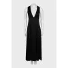 Black dress with a cutout on the back