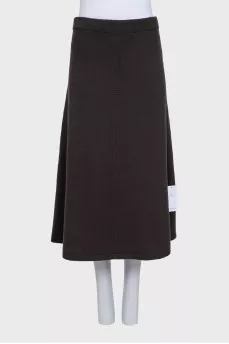 Wool skirt with tag