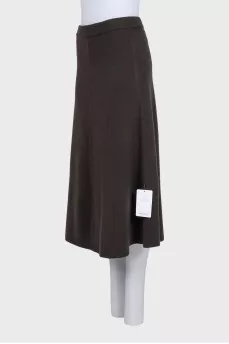 Wool skirt with tag