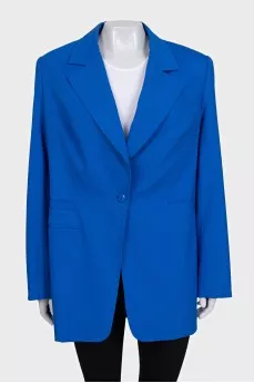 Blue wool jacket
