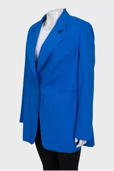 Blue wool jacket