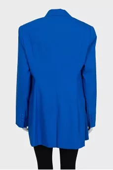 Blue wool jacket