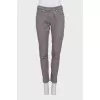 Джинси сірого кольору skinny fit