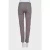 Джинси сірого кольору skinny fit