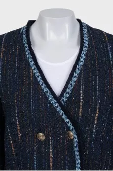 Tweed blue jacket