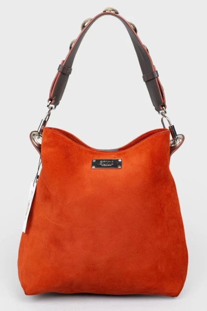 Sucking bag with large rivets with tag